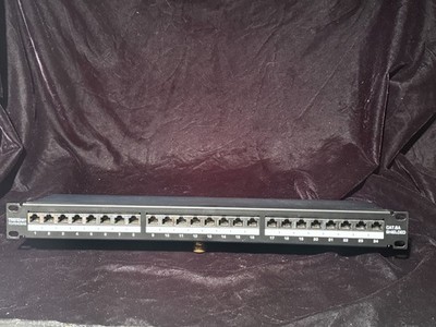 TRENDnet TC-P24C6AS 24 Port Patch Panel Cat 6A Ethernet Cabling