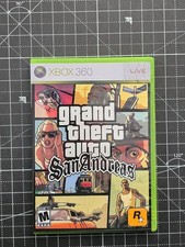 Xbox 360 Grand Theft Auto San Andreas Case NO Game No Manual