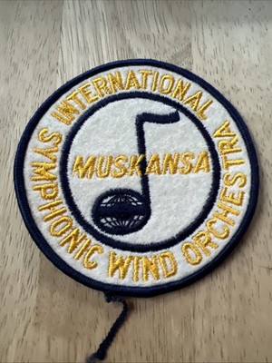 International Symphonic Wind Orchestra MUSKANSA  Patch