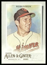 2020 Topps Allen & Ginter #101 Brooks Robinson