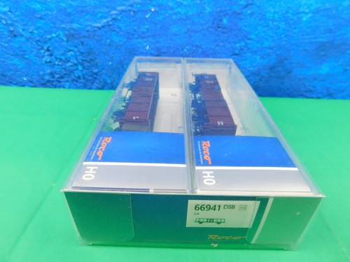 F21 Roco H0 Güterwagen Set 66941 DSB Hochbordwagen AC KKK OVP TOP | Zustand: Gebraucht