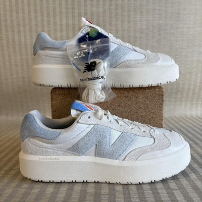 New Balance x Storm Reid CT302 Shoes Mens 9 Womens 10.5 White Blue Suede CT302ST