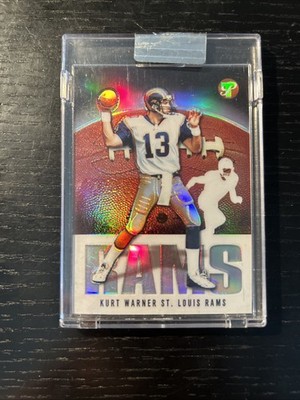 2003 Topps Pristine - Kurt Warner #37 Refractor /99 St Louis Rams
