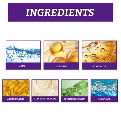 Gentle Hydrating Body Moisturizer Formula for Sensitive Underarms Knees Elbows