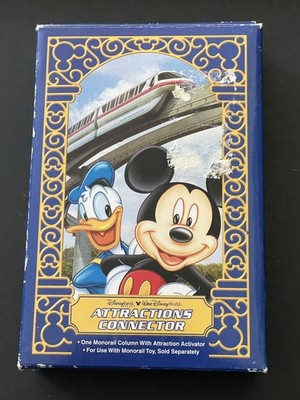 Walt Disney World Parks MONORAIL ATTRACTIONS CONNECTOR New, Damaged Box