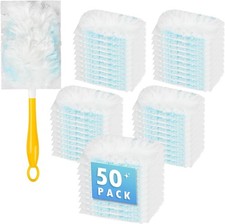 Long-Lasting Duster Refills 50-Pack, 180 Dust Removal,