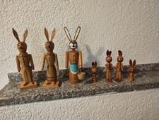 Osterhasen Konvolut Alt Vintage Erzgebirge Osterhasen