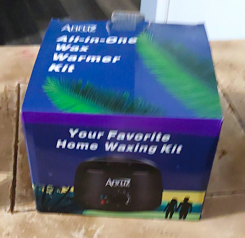 Anruz All-in-One Wax Warmer Kit for Face & Bikini Home Waxing, 1 Pack