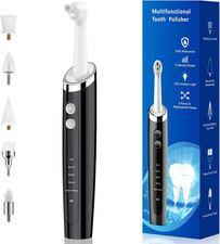 Tooth Polisher, Rechargeable Teeth Polisher for Daily Cleaning, Whitening and Po