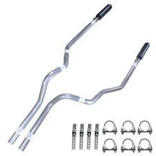 Dual Exhaust Pipes Tips Fits Dodge Ram 1500 2500 2002- 2003