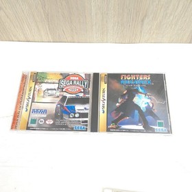 Sega Saturn Console with 2 Virtua Gun, Virtus Stick, Controllers & 5 Games Japan