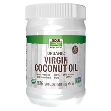 Huile De Coco Vierge Bio 20 Oz Par Now Foods