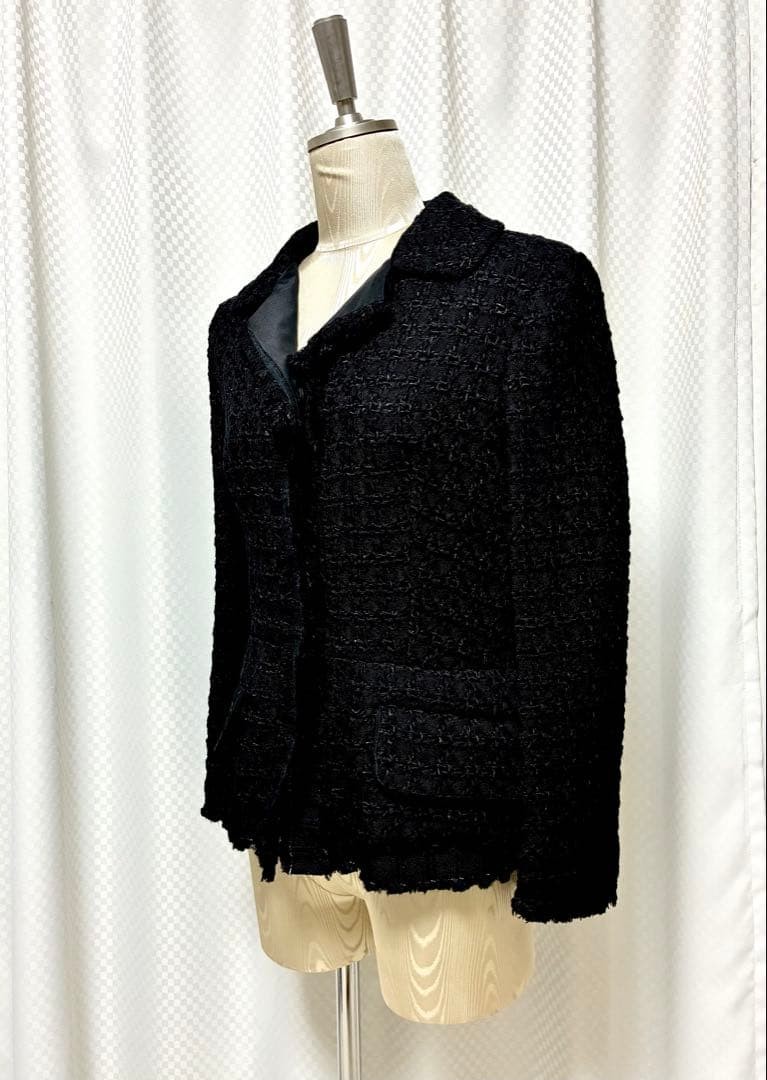 PRADA Tailored Jacket Excellent Condition Tweed B… - image 3