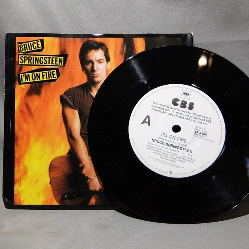 Bruce Springsteen - I’m on Fire (CBS BA 3269) Australian PR0M0 45