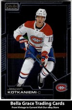 2020-21 O-Pee-Chee Platinum Jesperi Kotkaniemi #56 Montreal Canadiens