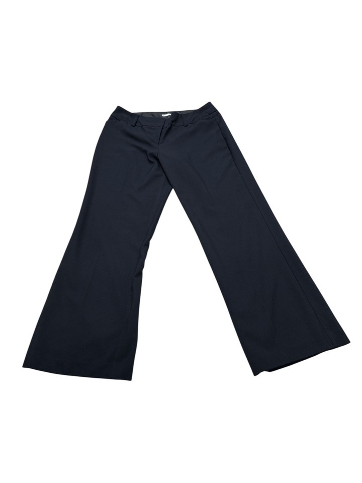 Target Womens Black Flared Dress Pants Size 12 Good Condition