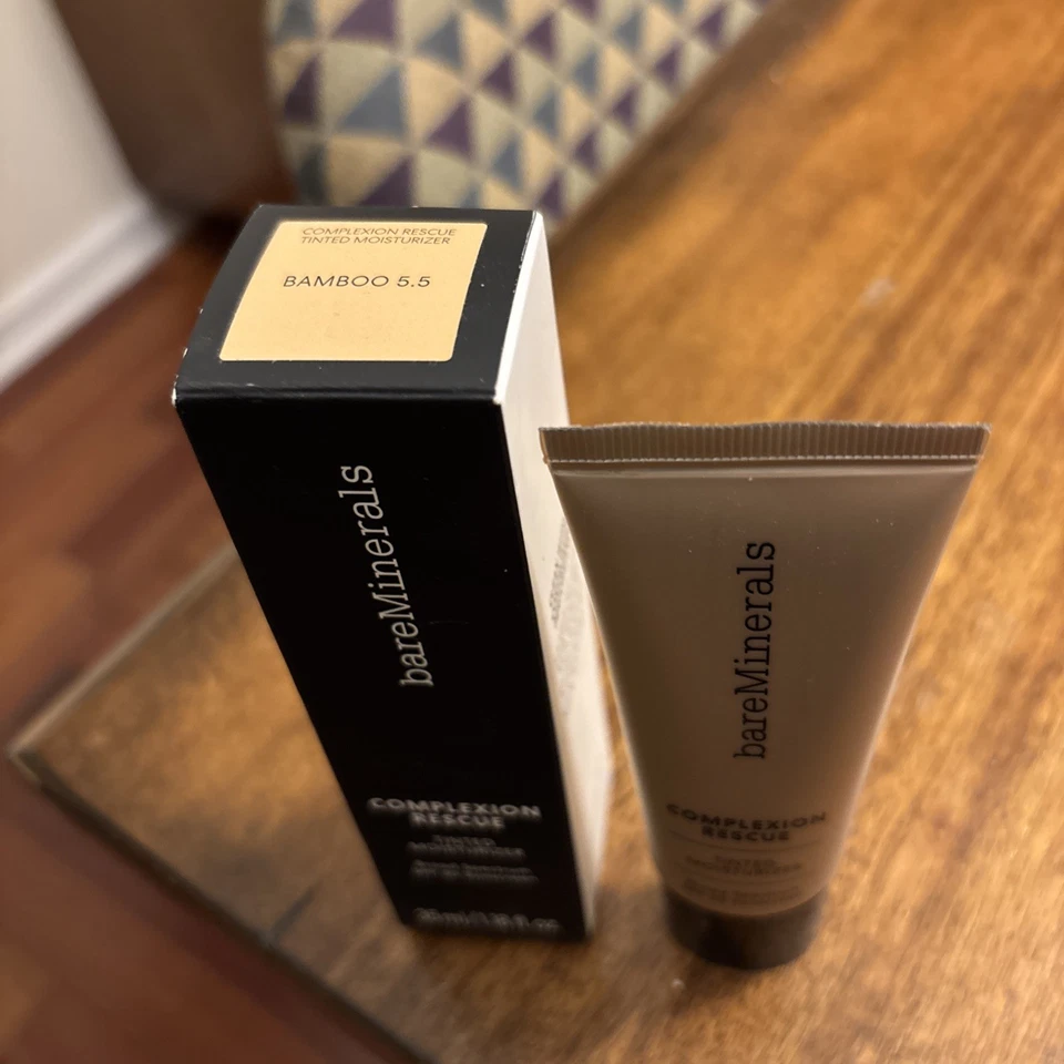 bareMinerals Complexion Rescue Tinted Hydrating Gel Cream BAMBOO 5.5 1.18 oz NIB - Image 2 of 3