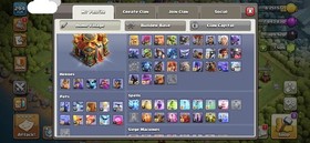 TH 16 294 lvl NEAR  MAX | 95-95-80-70-45 Heroes | 6 BUILDERS | CHEAP