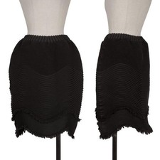 ISSEY MIYAKE 3D Steam Stretch Pleats Wave Skirt Size 2 K-159903 