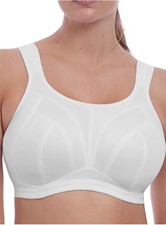NWT, Freya Sports Bra Active Dynamic Non Wired Full Cup, AC4014, White, 38I