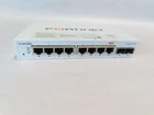 FORTINET FORTISWITCH FS-108F 8 PORTS SWITCH / AC ADDAPTER IS NOT INCLUDED