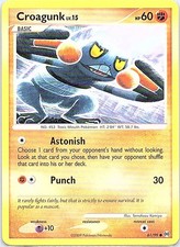 Croagunk 61/99 Common Arceus NM on eBay