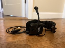 Telex 64438 PH-1 Single Ear Intercom Headset Professional 4-Pin Cord