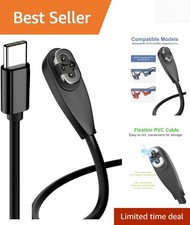 3.3ft USB C to Shokz OpenSwim Pro S710 Charging Cable - Quick Charge