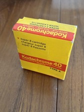 Kodak Kodachrome 40 Type A Super 8 Cine Film Camera Expired 1984 | Sealed