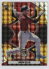 2022 Panini Mosaic Rookies Choice Black Gold Prizm 6/8 Drew Ellis #204 4r3