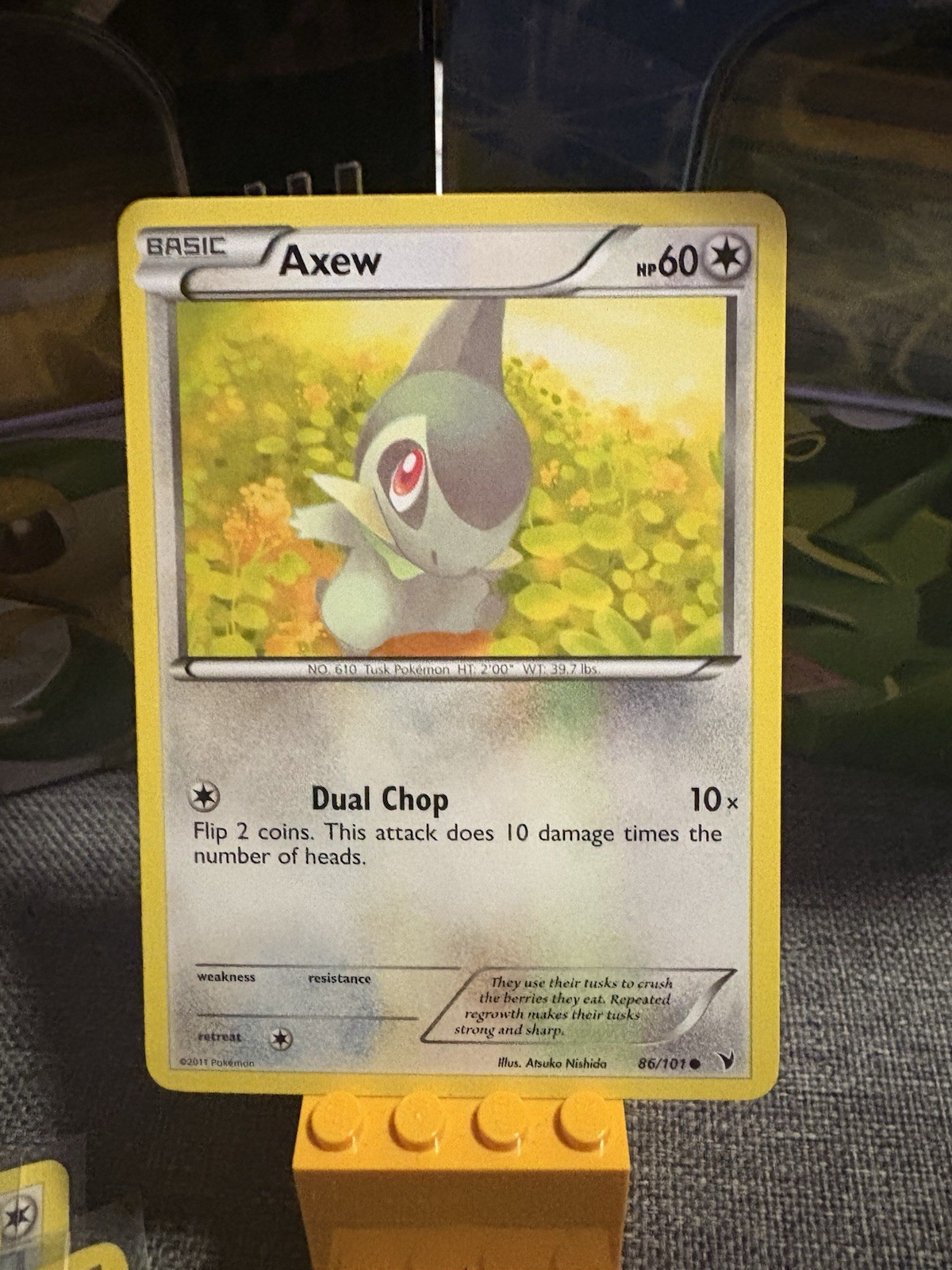 Axew 86/101 - Noble Victories - Common - Pokemon Card TCG