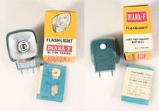DIANA CAMERA FLASH, MINT BLUE UNIT, NEW OLD STOCK