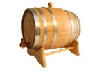 Oak barrel 2 liter Steel Hoop for home aging whiskey or spirits