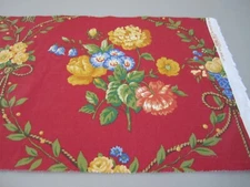 Pierre Deux Red Gittens Floral & Gold Red Pont Aven Plaid Country Toile Fabric
