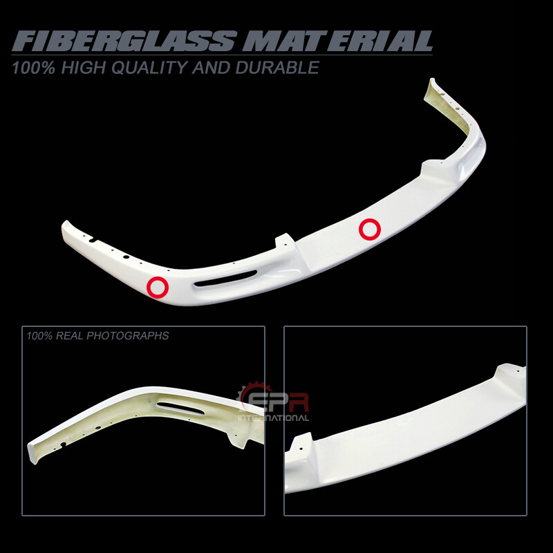 ファブリーズ For Mazda rx7 fc3s Front Bumper Lower Splitter Lip Wing FPR