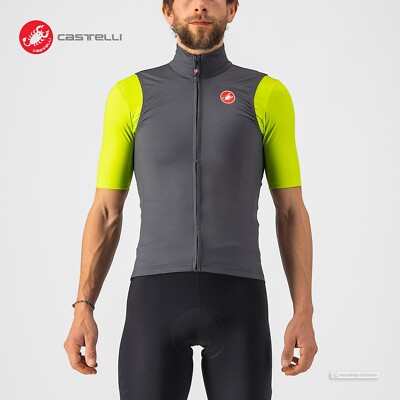CASTELLI PRO THERMAL MID VEST ダークグレー L Castelli PRO THERMAL MID Cycling Vest : DARK GREY | eBay