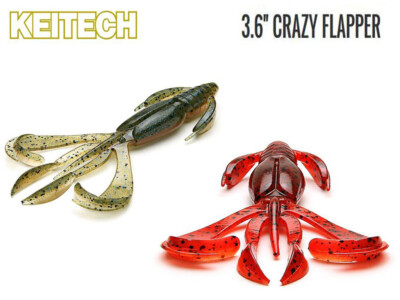 Keitech - Crazy Flapper 3,6''