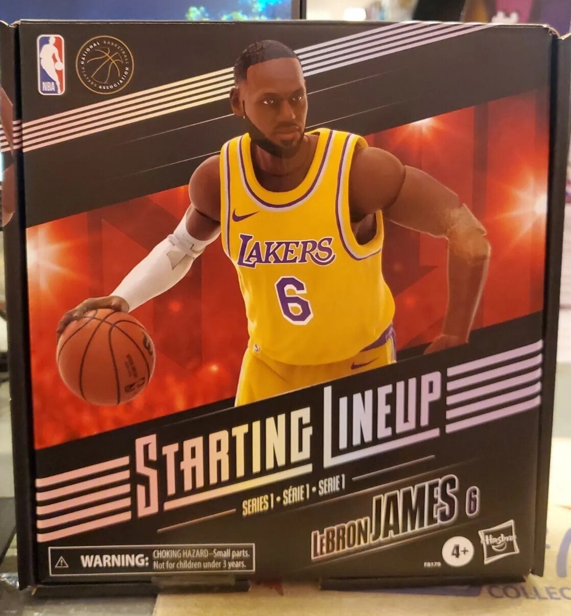 Starting Lineup NBA Series 1 LeBron James LA Lakers 6-Inch Action