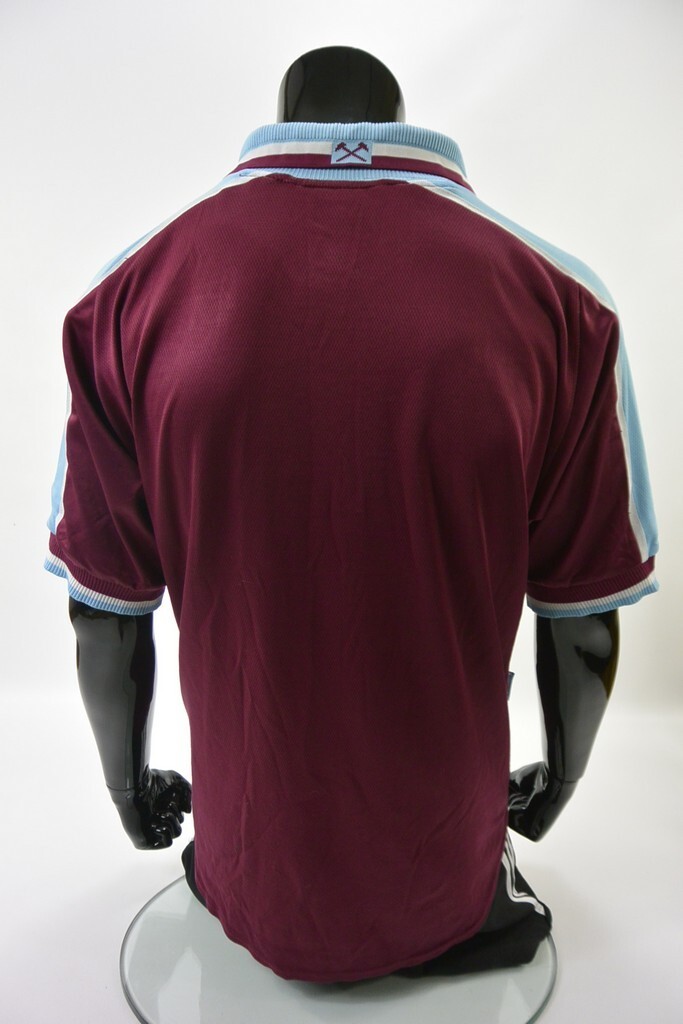 1999-2001 FILA West Ham United Home Shirt WHU HAMMERS SIZE XL.boys
