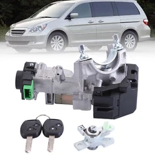 Ignition & Door Lock Cylinder Switch Assembly w/ 2Keys For 05-10 Honda Odyssey