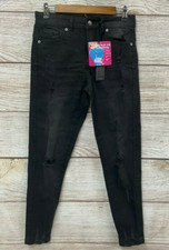 Love for Humanity Jeans Jr Women Size 7 Black Butt Lift Stretch Skinny Ankle New