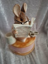 Schmid Beatrix Potter Tailor Of Gloucester Revolving Music Box