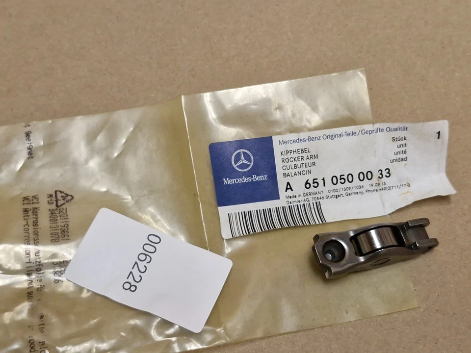 Mercedes Sprinter W906 Vito W639 Rocker Arm X3 A6510500033 Genuine NEW OEM - Image 3 of 4