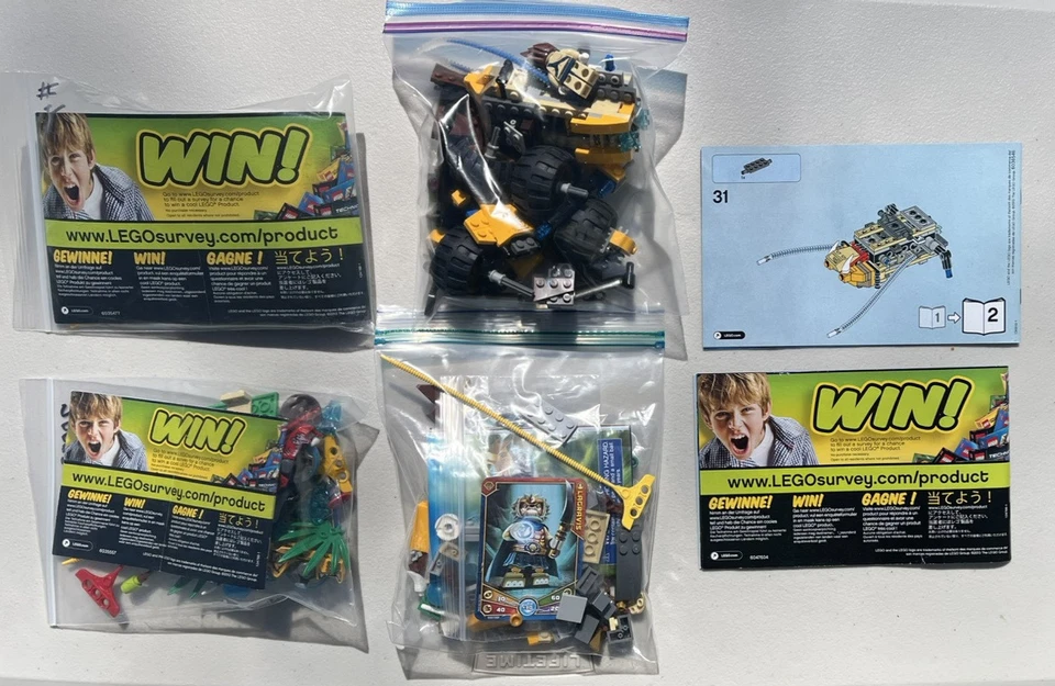 Lego Chima Lennox Lion Attack 70002 Royal Roost 70108 CHI 70102 Battle 70113 Lot - Image 2 of 4