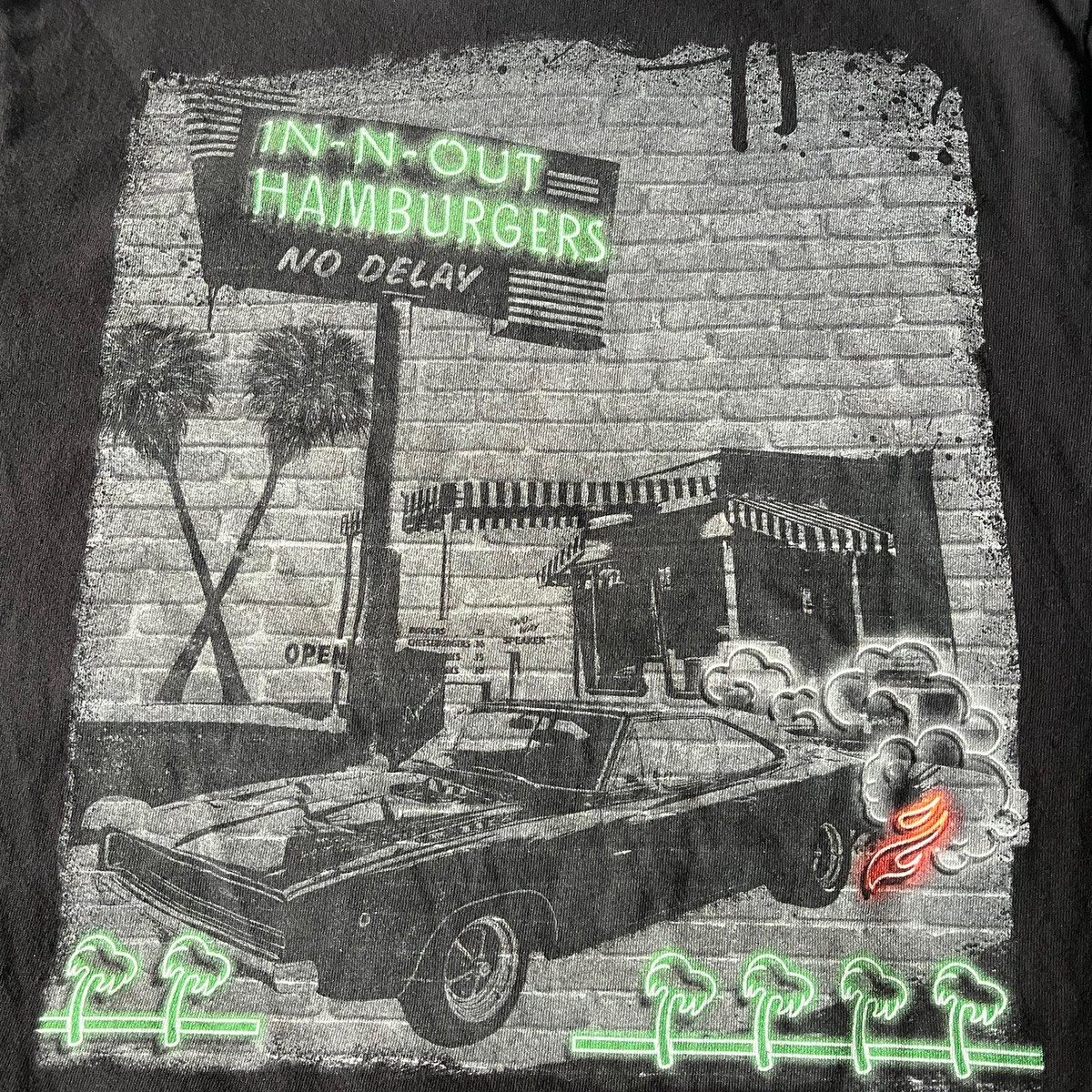 In-N-Out Burger UTAH Black T-Shirt Size SMALL Quality N In-N-Out Burger UTAH Black T-Shirt Size SMALL Quality N