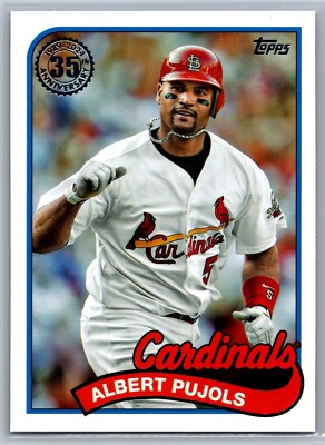 2024 Topps 1989 Topps #89B-7 - Albert Pujols - St. Louis Cardinals