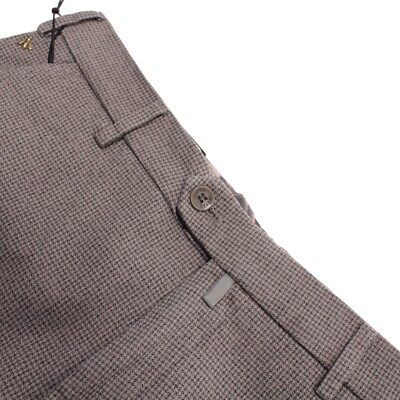 Meyer NWT Chinos / Casual Pants Size 50 34 US Paris Brown Cotton Blend