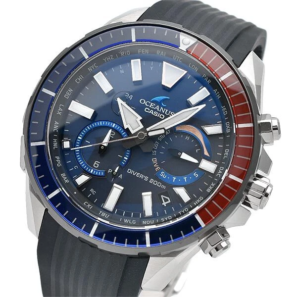 CASIO Oceanus OCW-P2000C-2AJF Black Cachalot Titanium Men's