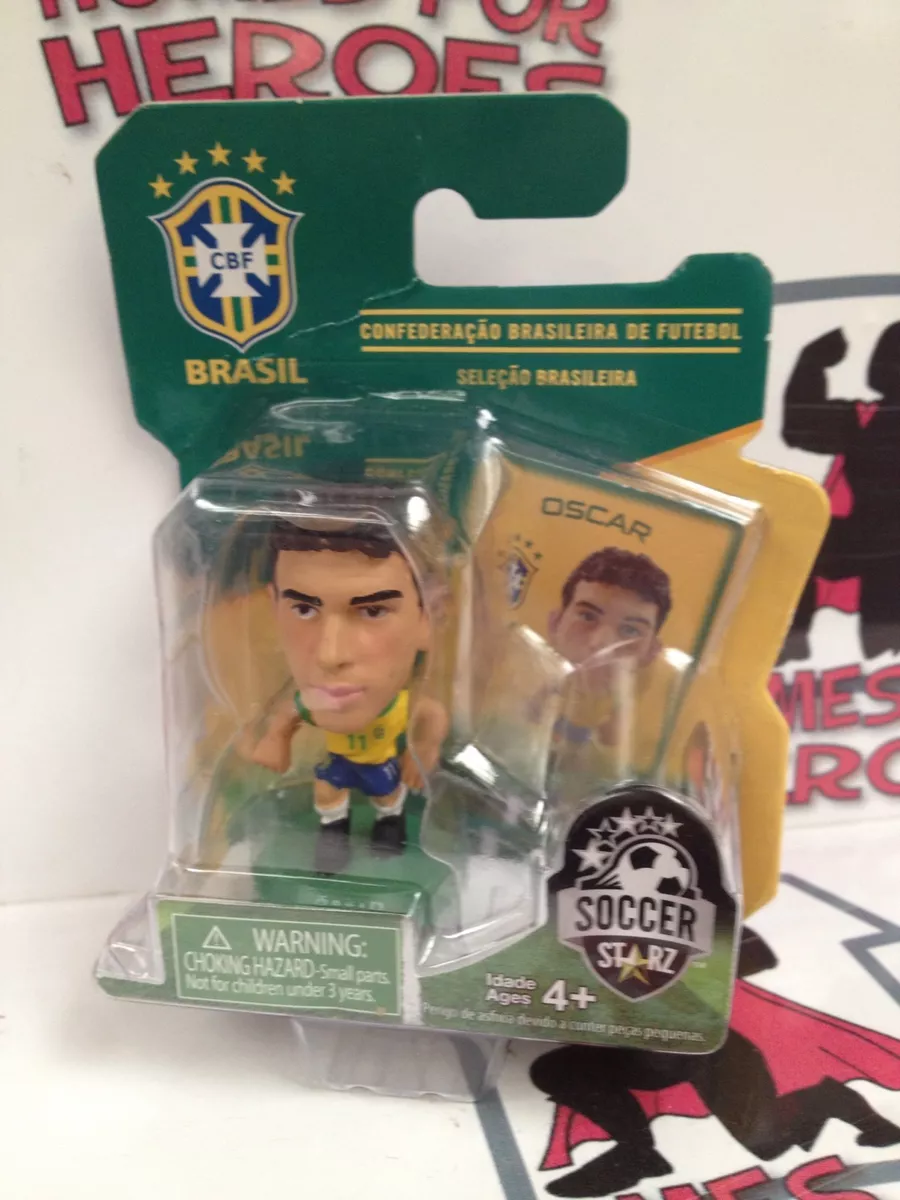 SOCCERSTARZ BRAZIL OSCAR GREEN BASE SEALED IN BLISTER PACK