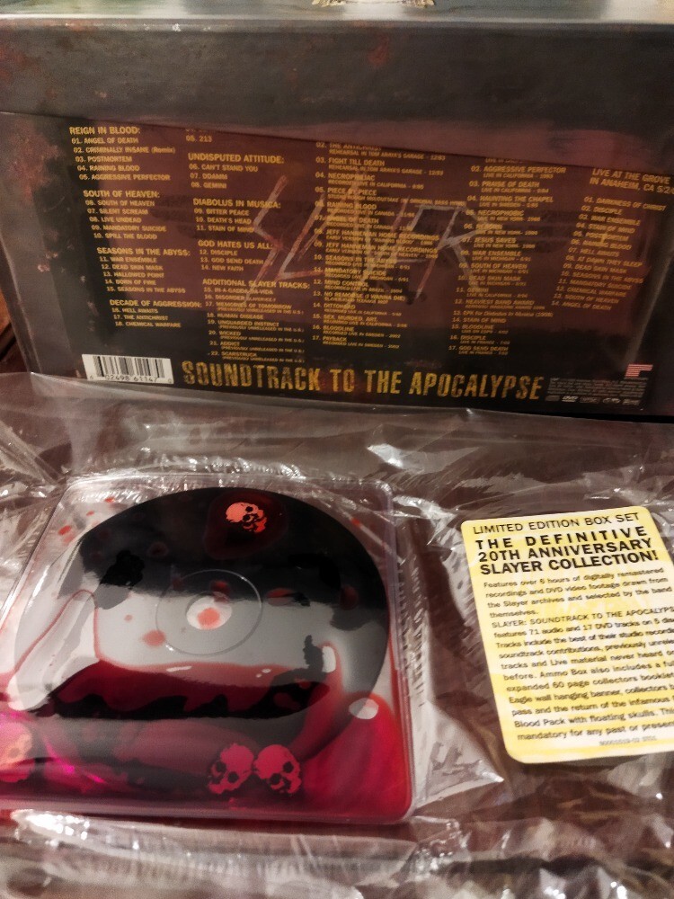 Soundtrack to the Apocalypse [Box] [PA] [Limited] by Slayer